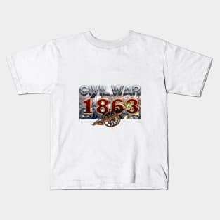 Civil War 1863 Kids T-Shirt